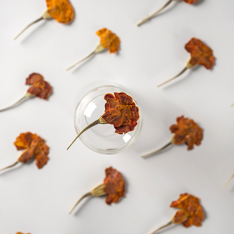 250pcs 프레스드 드라이 플라워 타게테스 에레카 L - Dried Flower Bookmark 리뷰 및 가격
